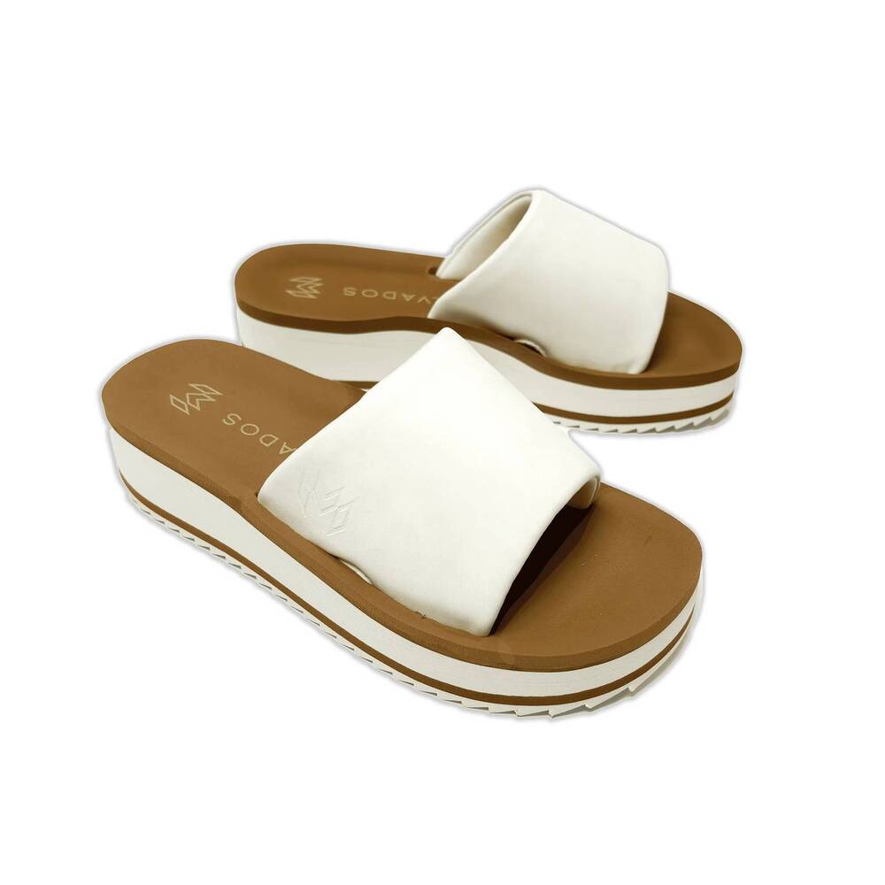 NEW MALVADOS women's gwen platform in satin